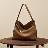Genuine Leather Satchel Bag Purse Brown Leather Purse Satchel Womens - Annie Jewel