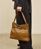 Genuine Leather Satchel Bag Purse Brown Leather Purse Satchel Womens - Annie Jewel