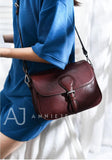 Genuine Leather Satchel Crossbody Bag Brown Leather Satchel Bag Womens 