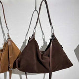 Suede Hobo Soft Leather Slouchy Hobo Bag Slouchy Soft Leather Handbags 