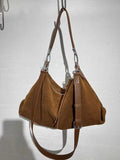 Suede Hobo Soft Leather Slouchy Hobo Bag Slouchy Soft Leather Handbags 