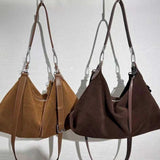 Suede Hobo Soft Leather Slouchy Hobo Bag Slouchy Soft Leather Handbags 