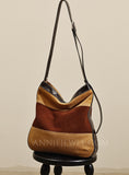 Brown Suede Leather Bag Leather Suede Hobo Bag Leather And Suede Shoulder Bag Women 