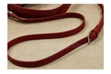 Burgundy Leather Shoulder Bag Cowhide Handbag Best Quality Leather Handbags Womens - Annie Jewel