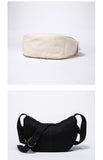 Cotton Canvas Crossbody Bags For Women Thick Canvas Bag womens