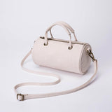 Women's Small Canvas Crossobdy Bag Round Canvas Duffle Bag 