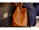 Simple Leather Carryall
Leather Market Tote
Handmade Leather Tote Bag