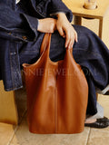 Simple Leather Carryall
Leather Market Tote
Handmade Leather Tote Bag
