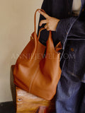 Everyday Leather Tote Bag
Casual Leather Shoulder Tote
Genuine Leather Shopper Bag