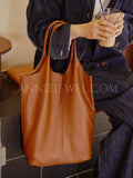 Brown Leather Tote Bag
Cognac Leather Tote Bag
Slouchy Leather Tote Bag