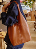 Brown Leather Tote Bag
Cognac Leather Tote Bag
Slouchy Leather Tote Bag