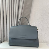 blue leather satchel for women leather crossbody satchel