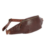 Women's Leather Fanny Pack Crossbody Leather Cross Body Fanny Pack 