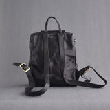 Genuine Leather Backpack Womens Small Leather Rucksack Womens 