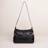 Genuine Leather black Hobo Bag Leather Bag Hobo Bag black Leather For Womens - Annie Jewel