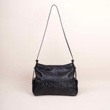 Genuine Leather black Hobo Bag Leather Bag Hobo Bag black Leather For Womens - Annie Jewel