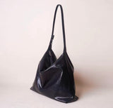 Genuine Leather black Hobo Bag Leather Bag Hobo Bag black Leather For Womens - Annie Jewel