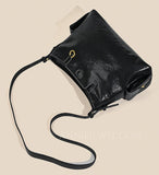 Genuine Leather black Hobo Bag Leather Bag Hobo Bag black Leather For Womens - Annie Jewel