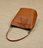 Genuine Leather Brown Hobo Bag Brown Hobo Leather Bag Hobo Bag Brown Leather For Womens 