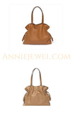 Brown Leather Bucket Tote Bag Medium Black Tote Womens