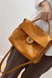 Genuine Leather Crossbody Satchel Brown Satchel purse Satchel Purses For Women 