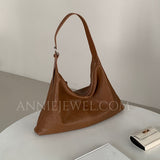 brown Leather Slouchy Hobo Bag Genuine Leather Hobo Shoulder Bags Womens