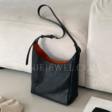 Genuine Leather Hobo Bags For Women Slouchy Leather Hobo Cowhide Hobo Purse - Annie Jewel