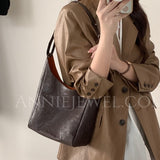 Ladies Leather Hobo Bag Small Slouchy Leather Hobo Bag Leather Shoulder Bag Hobo Purse - Annie Jewel