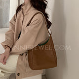 Genuine Leather Hobo Bags For Women Slouchy Leather Hobo Cowhide Hobo Purse - Annie Jewel