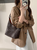 Genuine Leather Hobo Bags For Women Slouchy Leather Hobo Cowhide Hobo Purse - Annie Jewel
