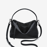 Black Leather Hobo Handbag Black Leather Hobo Purse Small Hobo Bags