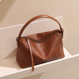 Brown Leather Hobo Bag Small Hobo Bag Brown Leather Hobo Purse