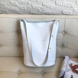 white Leather Hobo Bucket Bag Women's Leather Hobo Bags Soft Leather Hobo Purse 