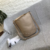 khaki Leather Hobo Bag With Zipper Real Leather Hobo Bags Leather Hobo Crossbody Womens 