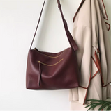 Women's Leather Hobo Bags Zip Hobo Bag burgundy Leather Hobo Shoulder Bag