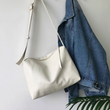 Women's Leather Hobo Bags Zip Hobo Bag white Leather Hobo Shoulder Bag