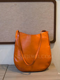 Minimalist Hobo Bag Women's Leather Hobo Bags tan Genuine Leather Hobo shoulder bag