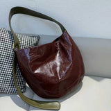 Leather Hobo Crossbody burgundy Slouchy Purse burgundy Hobo Crossbody Bag Womens 