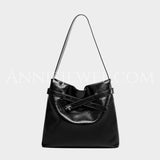 Waxed Leather Hobo Bag Brown Leather Hobo Purse Ladies Leather Hobo Bag 