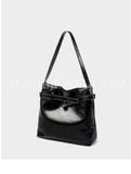 Black Leather Hobo Shoulder Bag Medium Hobo Purse Genuine Leather Hobo Purses Womens 