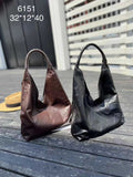 black Leather Hobo Tote Soft Leather Slouchy Hobo Bag Womens 