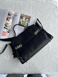 Black Satchel bag Leather Satchel Bag Crossbody Satchel Bag Womens 