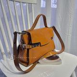 brown Satchel purse Genuine Leather Satchel Bag Crossbody Satchel Bag Womens 