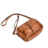 Women's Genuine Leather Satchel Crossbody Bag small satchel