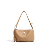 khaki Over The Shoulder Purse Genuine Leather Shoulder Bags For Women