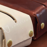 Genuine Leather Tissue Box Holder High Quality Cowhide Leather Tissue Box Holder