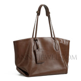 Genuine Leather Tote Bags For Women Cowhide Tote Minimalist Leather Tote Bag - Annie Jewel