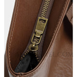 details of Genuine Leather Tote Bags For Women Cowhide Tote Minimalist Leather Tote Bag - Annie Jewel