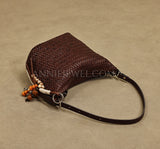 Woven Leather Hobo Bag Genuine Leather Woven Hobo Bag Leather For Women 