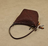 Woven Leather Hobo Bag Genuine Leather Woven Hobo Bag Leather For Women 